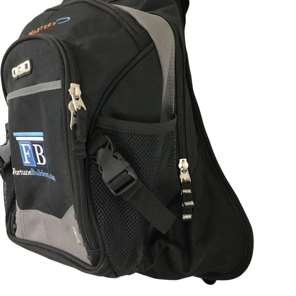 Ogio Mastery Fortune Builders Laptop Backpack Multi Pocket Travel Bag